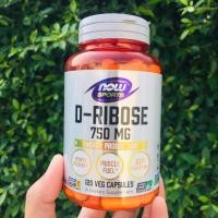 ราคา 15% Sale!!! EXP.03/26 ดี-ไรโบส Bioenergy RIBOSE® 750 mg 120 Veg Capsules (Now® Sports) D-Ribose (4816099020)