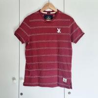 ราคา เสื้อยืด cc double o สีเลือดหมู มือสอง cc-oo (23039157578)