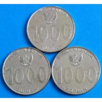 ราคา 3เหรียญสะสม. อินโดนีเซีย 1000 rupiah ปี 2010 (81335069)