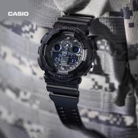 ราคา KK g-shock GA-100 Chameleon OKER 100BL-1A นาฬิกาสปอร์ต Unisex ผู้ชายผู้หญิงนาฬิกาสปอร์ตกันน้ํา V846 (57301657764)
