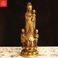 ราคา ทองแดงบริสุทธิ์ส่งลูกเจ้าแม่กวนอิมพระพุทธรูปทองสัมฤทธิ์ยืนพระโพธิสัตว์ พระอวโลกิเตศวรโพธิสัตว์ MBRY (22952873417)