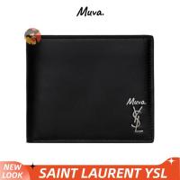 ราคา อีฟ แซงต์ โลร็องต์Yves Saint Laurent TINY LE CASSANDRE horizontal leather wallet กระเป๋าสตางค์ผู้ชา (28168337764)