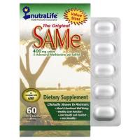 ราคา SAM-e (Disulfate Tosylate), 400 mg, 60 Enteric Coated Caplets, NutraLife (2932775214)