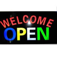 ราคา ป้ายไฟ Open Welcome ป้ายไฟ Led ป้ายไฟสำเร็จรูป ขนาด 50*27 ซม.ข้อความ OPEN WELCOME (2201981747)