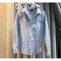 ราคา มือ 2เสื้อเชิ๊ตสีฟ้า non-iron shirt แบรนด์ Jones New York (25317325050)