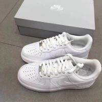 ราคา NIKE Air Force 1 สีขาวและ Blanc Unisex Star Style AF1 รองเท้ากีฬาสําหรับกลางแจ้ง, รองเท้าผ้าใบลําลอง, วิ่งขั้นสูงที่สุด (45904438177)