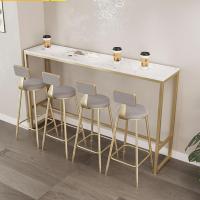 ราคา โต๊ะบาร์ติดผนัง โต๊ะสูง เรียบง่าย ห้องนั่งเล่นในบ้าน ระเบียง บาร์เล็กๆ โต๊ะยาว ร้านชานม ชุดโต๊ะและเก้าอี้ (20877996408)