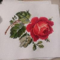 ราคา ครอสติชปักสำเร็จ กุหลาบ 12x11cm (25551014185)