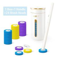 ราคา Disposable Toilet Brush, Toilet Bowl Cleaner Brush Starter Kit, Toilet Bowl Cleaning System with 24 / 48 Wand Refill, 1 Toilet Brush, 1 Storage Caddy and 1 Fragrant Tablet,Cleaning Supplies for Home, 