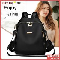 ราคา ฉีปาโอฟู กระเป๋าเป้นักเรียนและเดินทาง สีดำ น้ำหนักเบา ความจุมาก ใส่สบายสำหรับผู้หญิง (44654614556)