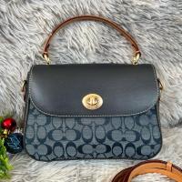 ราคา Coach C4921 Marlie Top Handle Satchel In Signature Chambray กระเป๋าสะพายข้าง