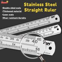 ราคา เสื้อสูทแฟชั่น ไม้บรรทัดสแตนเลสหนา 15/20/30/40/50 ซม. ไม้บรรทัดตรงกันสนิมขนาดสองด้านเกรดวิศวกรไม้บรรทัดวาดสแตนเลสวิศวกรรม (48901945160)