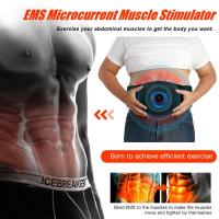 ราคา EMS Muscle Stimulator Abs Trainer Fitness Abdominal Electrostimulation Fat burner Myostimulator ems (47403755804)