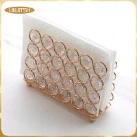 ราคา [ไม่จิตต์ช] ที่ใส่ผ้าเช็ดปากกระดาษคริสตัล, ที่วางเสิร์ฟชั้นวางผ้าเช็ดปากสําหรับร้านอาหารในบ้านโรงแรม (28601688844)