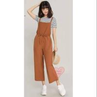 ราคา จั๊มสูท 7ส่วน​ เอี๊ยมผ้า​ มือหนึ่ง​ บางเบาใส่สบาย (2291673076)