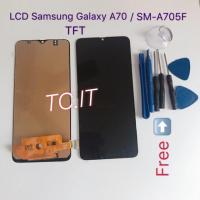 ราคา จอ + ทัสกรีน Samsung Galaxy A70 SM-A705F สีดำ (3196028042)