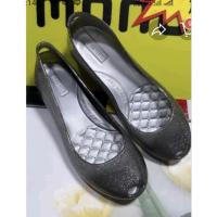 ราคา รองเท้าหุ้มส้น MONOBO สีดำใสกากเพชร ไซร์ 38 (18780742947)