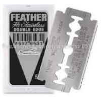 ราคา แพ็ค 2 ตลับ (1ตลับบรรจุ 5ใบ) รวม10ใบ ใบมีดโกน สำหรับพลัดเปลี่ยน ตรา FEATHER (ขนนก) แบบ 2คม มีดโกน ใบมีดโกนตราขนนก (1230745725)