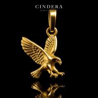 ราคา จี้ทองคำแท้ 18K รุ่น นกอินทรี ตัวเรือนทอง 18K ITALY 750 มีใบรับประกันสินค้า (42853219654)