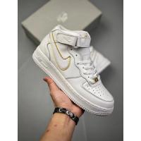 ราคา เกรดบริษัท NiKE Air Force 1 ' 07 Mid-Top Air Force One Mid-Top Sports Casual รองเท้าผ้าใบ (29044034420)