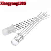 ราคา 10pcs 5mm RGB LED Common Cathode / Common Anode Tri-Color Emitting Diodes f5 RGB Diffused / ไฮไลท์โปร่งใส (24384241622)
