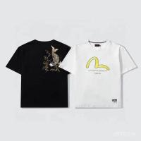 ราคา evisu new 2026 เสื้อยืดแขนสั้นคอกลมพิมพ์ลาย สำหรับวันหยุดฤดูร้อน (54104531581)