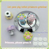 ราคา ✨✨youngtime ปุ่มกดชักโครกแบบกดพร้อมเล็บลายแมวสุดน่ารัก สวิตช์กดชักโครกลายการ์ตูน ปุ่มกดชักโครกแบบกด youngtime✨✨ (43960701722)