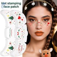 ราคา BL Pixie Dust Festive Freckles Gingerbread Mouse สติ๊กเกอร์หน้าคริสต์มาส, รอยสักโลหะชั่วคราว, แต่งหน้า Sparkle A (45653107665)