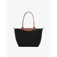 ราคา Longchamp le pliage M(L) long สี noir (ดำ) แท้ 100% (มือ 2) (28039678580)