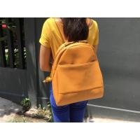 ราคา เป้หนังแท้ PATIER แบรนด์ไทย สีแทนส้ม (5756051612)