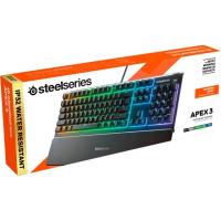 ราคา SteelSeries Apex 3 RGB Gaming Keyboard (4636012264)