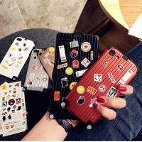 ราคา Use เคสกระเป๋าเดินทางสีดำ iphone 6splus แถมสติกเกอร์ให้หลายแผ่นค่ะ สามารถติดเองได้ตามใจชอบเลย (1194782664)