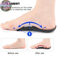 ราคา WithBetter High Arch Support Insoles Non-Slip Plantar Support Pad Shock-Absorbing Foot Pads สําหรับเท้าแบนและ Fallen Arches TH (42276504913)