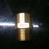 ราคา ข้อต่อตรงทองเหลือง ana ผู้ 1/2" เมีย 1/2" (4608551465)