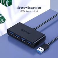 ราคา ORICO(G11-H4-U3) USB HUB 4 Port USB 3.0 Splitter With Micro USB Power Port Multiple High Speed OTG Adapter (418477908)