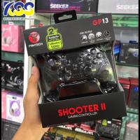 ราคา ✨FANTECH GP13 SHOOTER II Gaming Controller น้ำหนักเบา ระบบ X-input มาพร้อมกับด้ามจับพื้นผิวยาง จับถนัดมือ ของแท้ (16126036302)