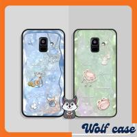 ราคา เคส SAMSUNG A6 2018 / A6 PLUS พิมพ์ลายดอกไม้และลายหินอ่อนสวยงาม (43165571761)