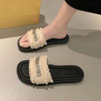 ราคา (ลูกค้าขายส่ง)รองเท้าแฟชั่นผู้หญิง✨รองเท้าแตะแฟชั่น, รองเท้าแตะส้นเตารีด,Nacre Sandals , สวย (27629361234)