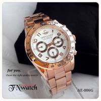 ราคา นาฬิกาแฟชั่น eagle + กล่อง รุ่น AE-006G หน้าปัดขาว (1044811147)