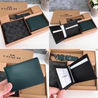 ราคา Coach men wallet set (13086979787)