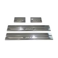 ราคา ชายบันไดสแตนเลสสคัพเพลท ฮอนด้า แจส Honda Jazz 2014 2015 2016 2017 2018 2019 (12985834690)