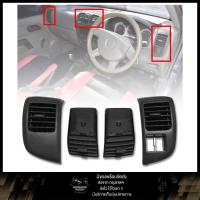 ราคา ชุดช่องปรับอากาศ ชุดช่องแอร์ ISUZU DMAX ดีแม็กซ์ ช่องแอร์ ช่องปรับแอร์ ช่องลมแอร์ 2002-2006 สี ดำด้าน (41674209091)