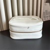 ราคา หลังจากเคาน์เตอร์ในประเทศหนังนิ่มสีขาวการจัดเก็บถุงแป้งชุดสามชิ้นในตัวสองกระเป๋าเครื่องสําอางกระเป๋าคลัทช์ (26284521053)