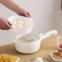 ราคา สมาร์ทโฮม กระทะไฟฟ้า อเนกประสงค์ หม้อไฟฟ้า หม้อต้มไฟฟ้า 1.5 ลิตร หม้อชาบู สุกี้ชาบู (18495774939)