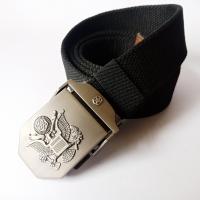 ราคา US EMBASSY เข็มขัดสายผ้าแคนวาสแบบสายหนาหัวอัลลอยด์กันสนิมหัวล็อค เข็มขัดผู้ชายยุทธวิธีทหารสำหรับเดินป่าแคมป์ปิ้ง (9687648656)