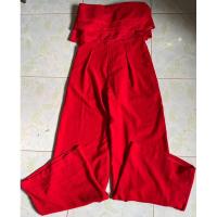 ราคา จั้มเกาะอกสีแดง งานป้ายMatilda size.L มือ2 (26657373965)