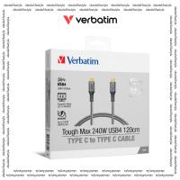 ราคา Verbatim Tough Max 240W สาย USB4 Type C ถึง Type C (29192675373)
