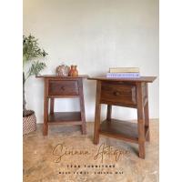 ราคา Sirinun : ตู้ข้างเตียงไม้สัก ตู้หัวเตียงไม้สัก ตู้ไม้ (41920446767)