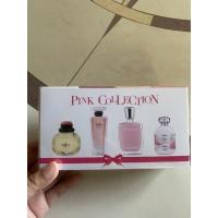 ราคา Pink Collection Travel Set : Paris YSL 7.5ml+ Tresor Lancome 5ml + Miracle Lancome 5ml + Anais Cacharel 6ml (3663102623)