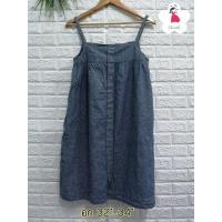 ราคา เดรสยีนส์สายเดี่ยว ใส่เที่ยว/คลุมท้องได้ (1994737665)